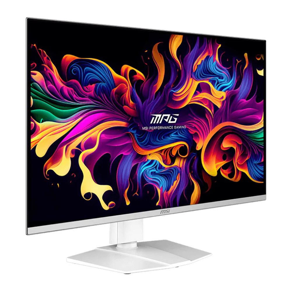 MSI MPG 321URXW QD-OLED 31.5" UHD (3840X2160) 240HZ 0.03 (GTG) G-Sync Compatible Gaming Monitor (White) - Image 4