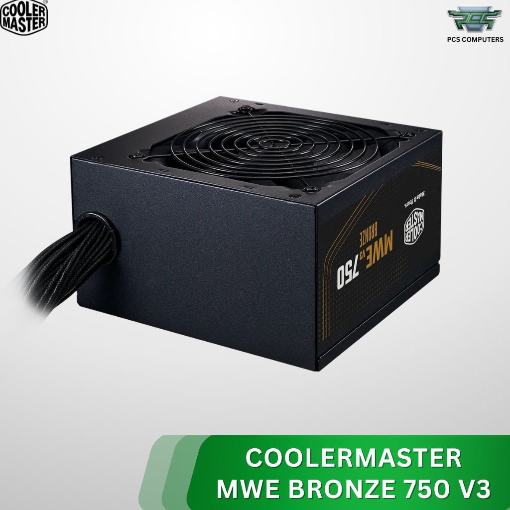 Cooler Master MWE Bronze 750 V3 Power Supply - 750W 80 Plus Bronze ATX 3.1 Non-Modular PSU Black - Image 5