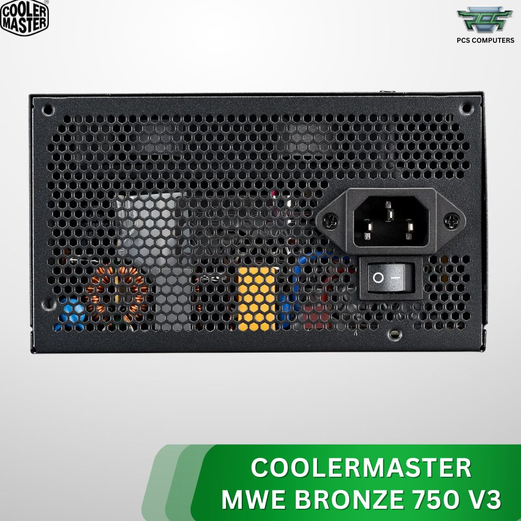 Cooler Master MWE Bronze 750 V3 Power Supply - 750W 80 Plus Bronze ATX 3.1 Non-Modular PSU Black - Image 3