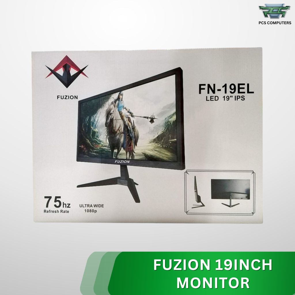 FUZION PRO SLIM FM-19LWM 19" Wide LED Monitor | 75Hz | 1440x900 | HDMI & VGA - Image 5