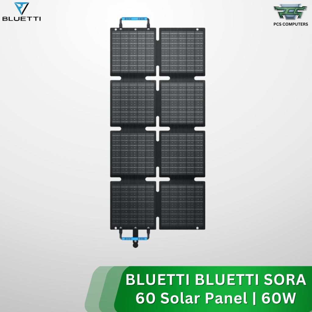BLUETTI SORA 60 Solar Panel 60W Foldable Monocrystalline Portable Waterproof Charger Camping Outdoor