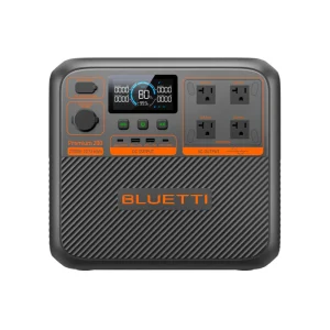 Bluetti Premium 200 V2 2700W 2,073.6Wh Portable Power Station with UPS Feature Passthrough Charging via Solar or Grid