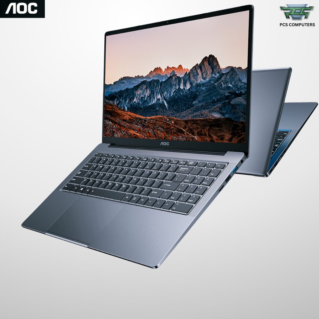 AOC Noble 15 N156P25-F7D4G/71 Laptop | AMD Ryzen 5 7430U | 16GB DDR4 | 512GB SSD | 15.6" FHD IPS | Windows 11 | Free Mouse & Mousepad | Up to 2 Years Warranty*