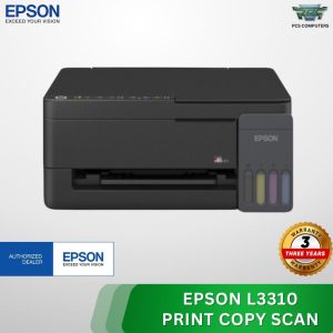 Epson EcoTank L3310 All-in-One Printer | Print Scan Copy | 3-Year Warranty | Brand New