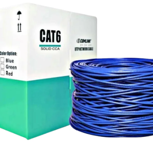 COMLINK INDOOR CAT6 305M | CCA 0.53MM (PER BOX) UTP CABLE