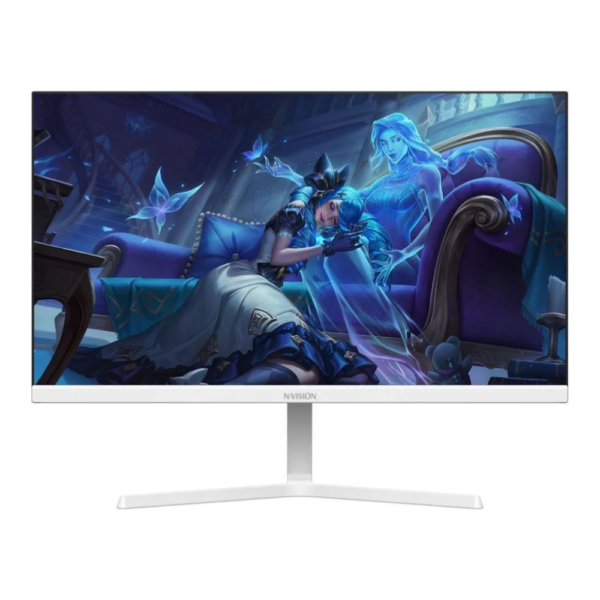 NVISION N2455GT-W 23.8″ IPS GAMING MONITOR – WHITE | FRAMELESS | 1920X1080 FULL HD | 144HZ | 1MS | SKU: N2455GT