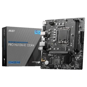 MSI Pro H610M-E DDR4 Intel Motherboard