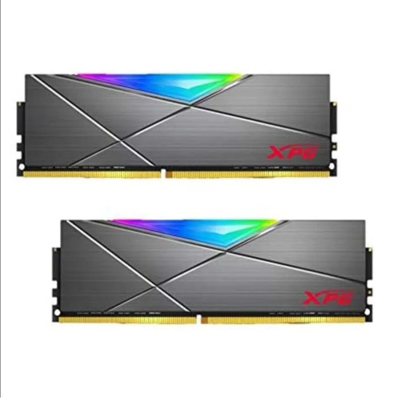 Adata XPG Spectrix D50 2×16 32GB CL18 Grey | White DDR4 3600Mhz Desktop Memory