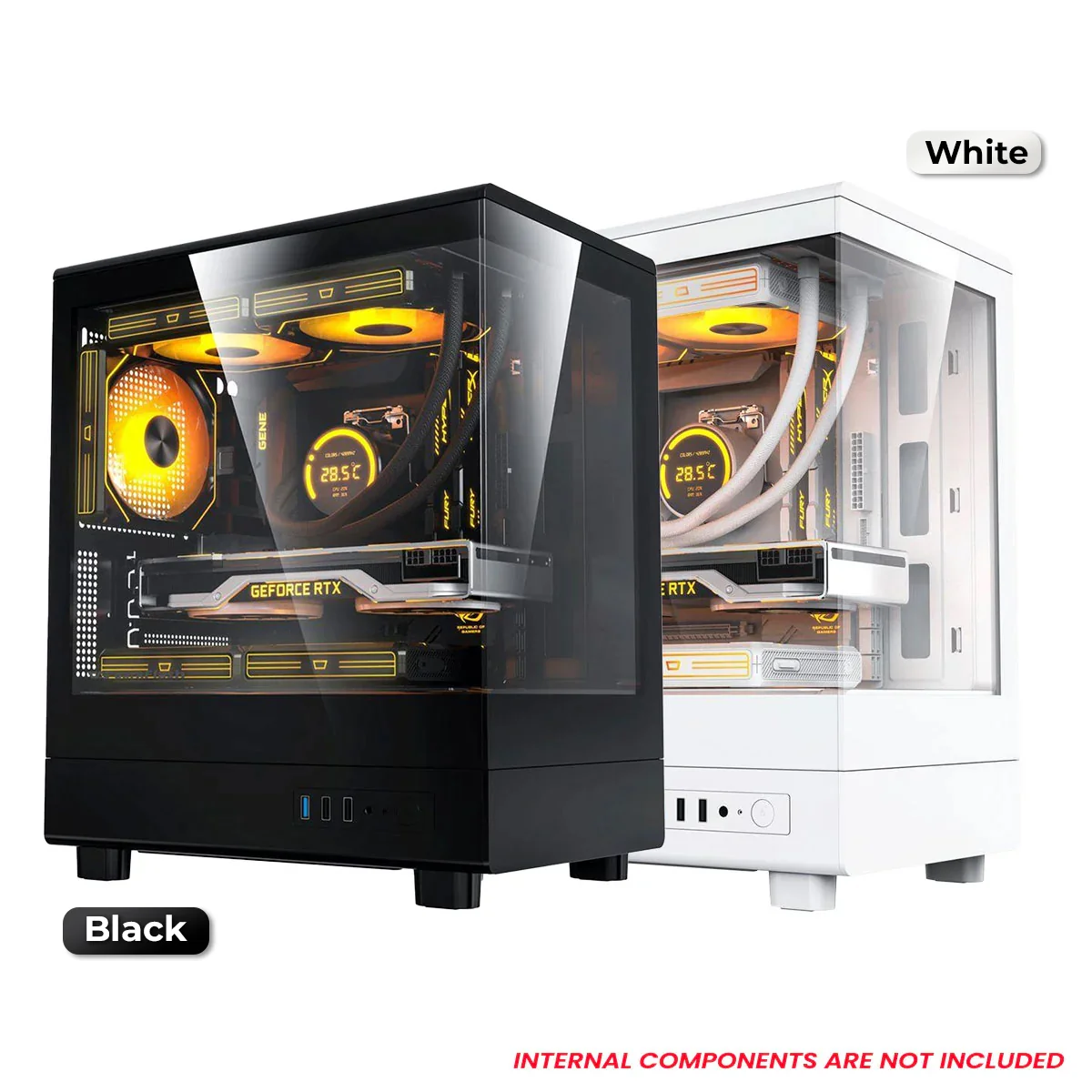Darkflash DB330M M-ATX PC Case (Black, White) - Image 9