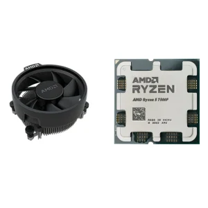 AMD Ryzen 5 7500F 6 Cores 12 Threads 3.9GHz 65W AM5 CPU With Fan Tray