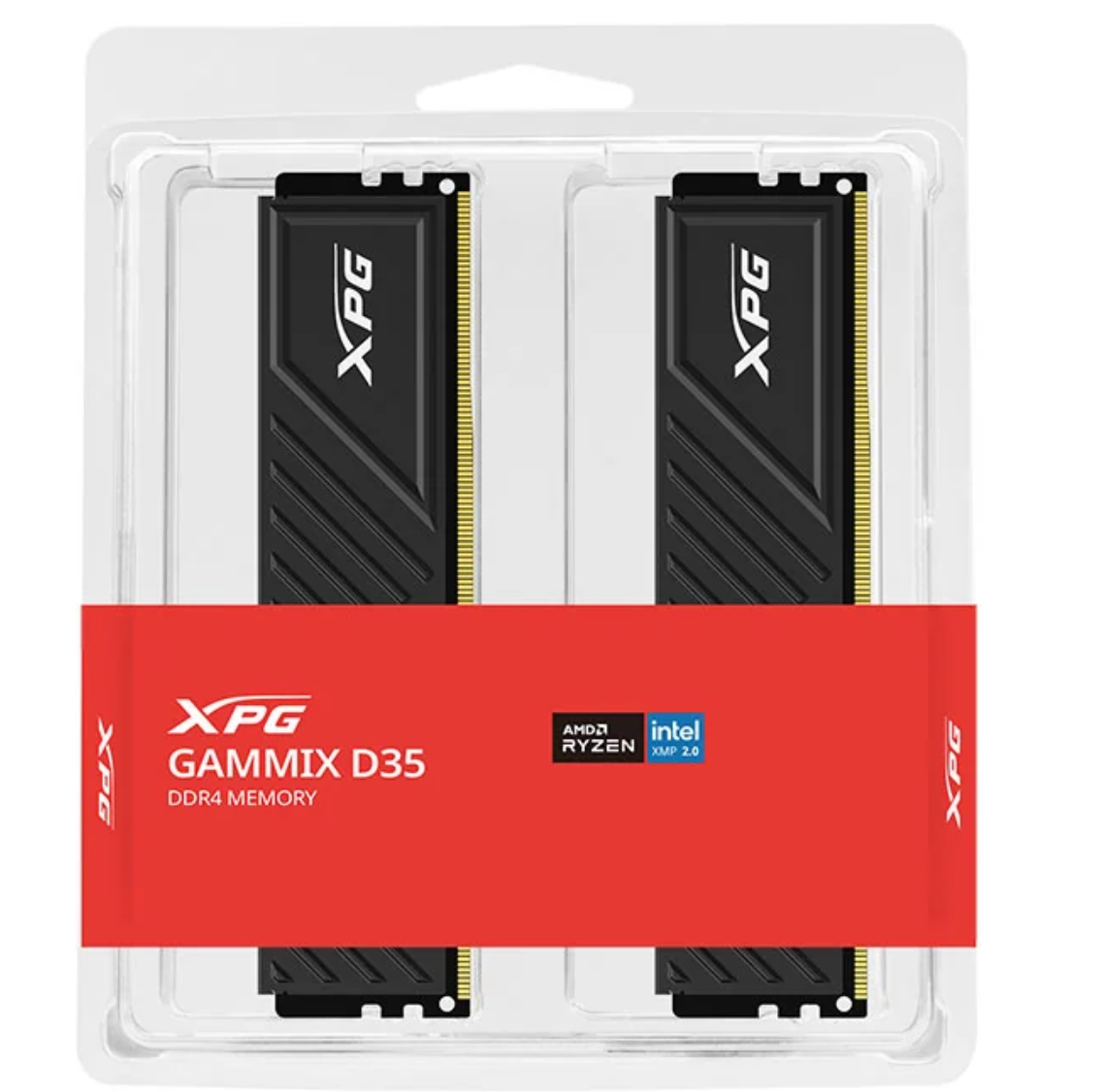 ADATA 16GB (2x 8GB) DDR4 3200MHz (AX4U32008G16A-DTBKD35) XPG GAMMIX D35 Desktop Memory