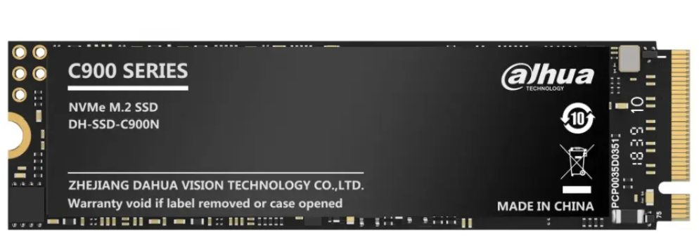 Dahua DHI-SSD-C900N1TB | 1TB M.2 NVMe SSD PCIe 3.0x4 | 2000MB/s Read | 1600MB/s Write |