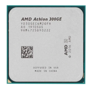 AMD Athlon 300GE (Tray) – Dual-Core, 4 Threads, 3.4GHz, Vega Graphics, Socket AM4