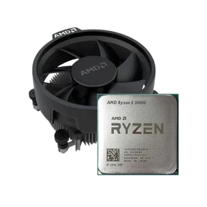 AMD Ryzen 5 3400G 4-Core, 8-Threads AM4 Desktop Processor with Fan (Tray)