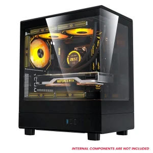 Darkflash DB330M M-ATX PC Case (Black, White)