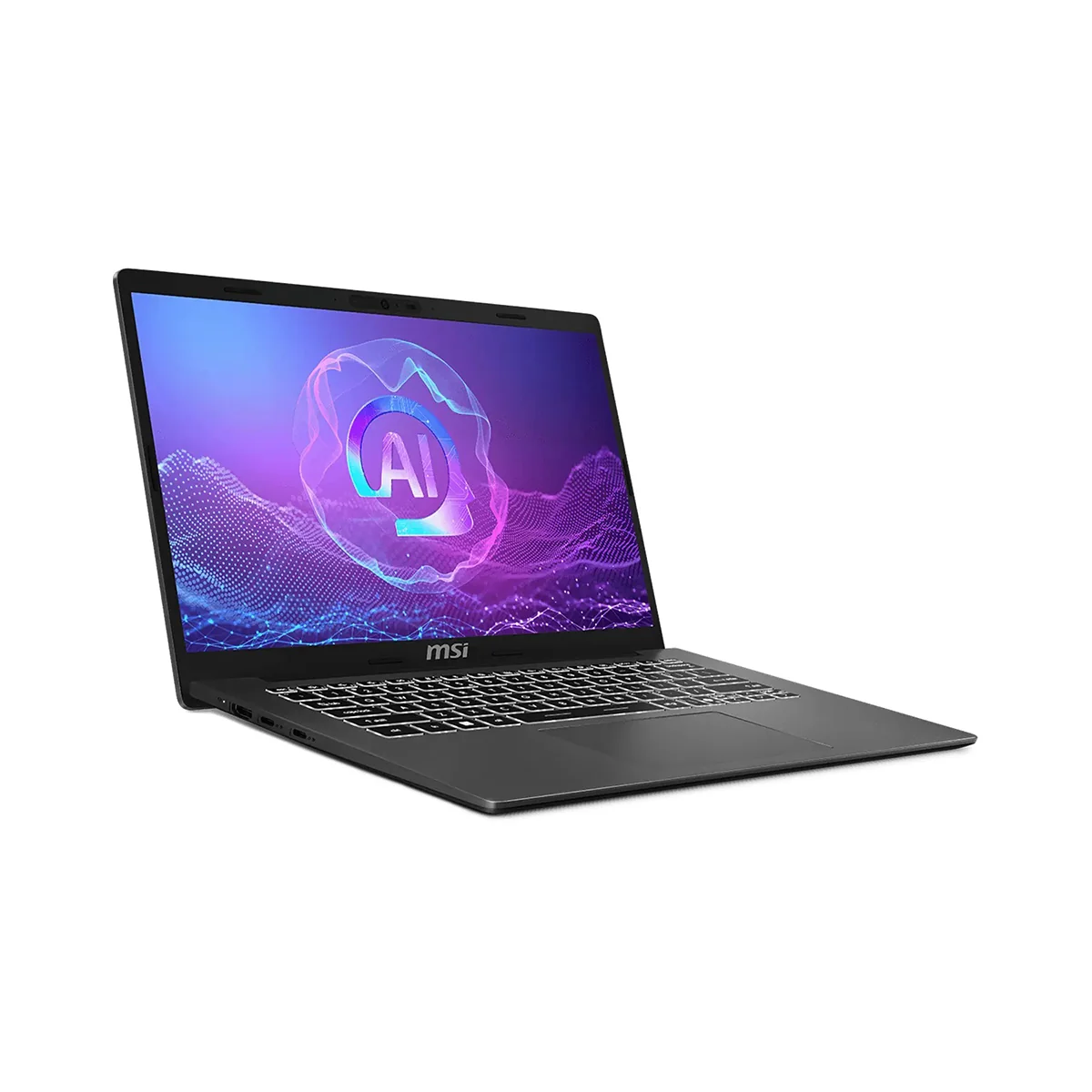 MSI Modern A14 AI+ F3HMG-035PHNN Laptop (Platinum Gray) | 14" FHD (1920x1080) IPS | Ryzen AI 5 330 | 8GB RAM | 512GB SSD | AMD Radeon Graphics | Windows 11 Home | MSI Essential Backpack - Image 4