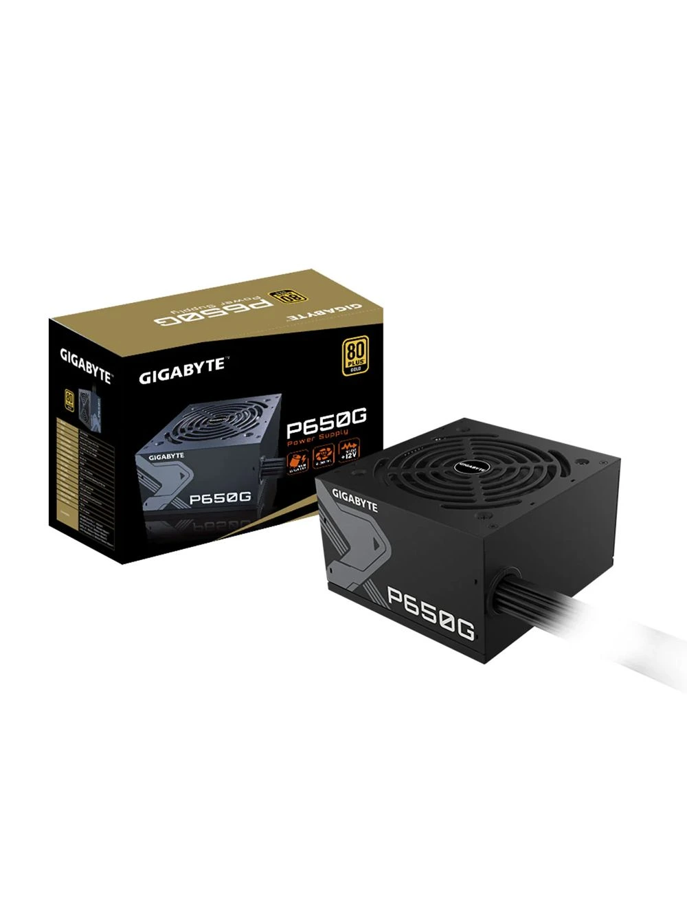 Gigabyte P650G 650W 80 Plus Gold Power Supply (GP-P650G-PG5)