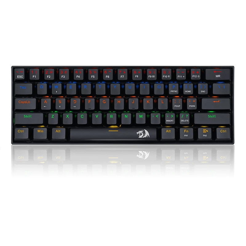 Redragon Lakshmi K606R Mechanical Gaming Keyboard (Dust-Proof Red)