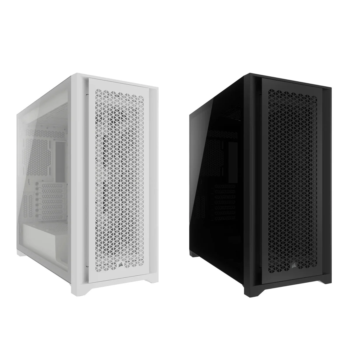 Corsair 5000D Airflow Core Tempered Glass Mid-Tower ATX PC Case (Black, White)