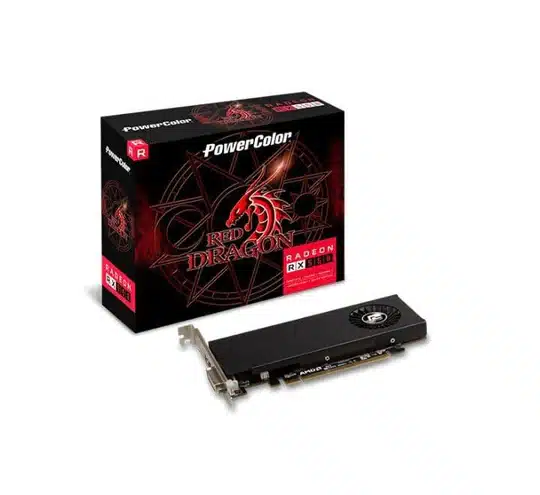 PowerColor Radeon RX 550 2GB GDDR5 Low Profile Graphics Card