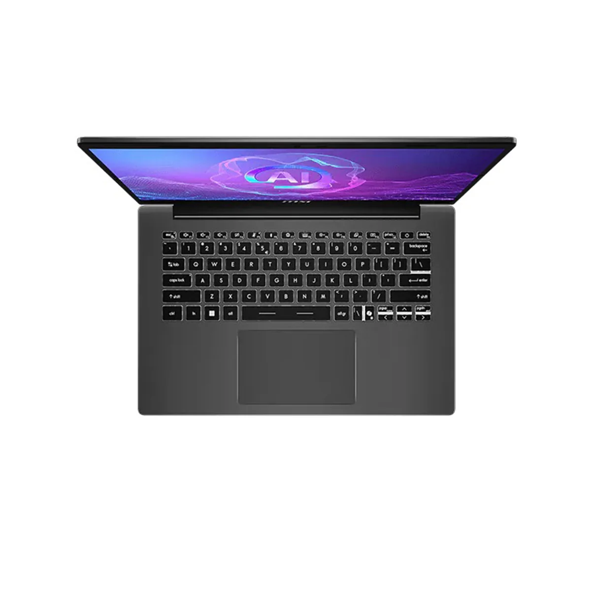 MSI Modern A14 AI+ F3HMG-035PHNN Laptop (Platinum Gray) | 14" FHD (1920x1080) IPS | Ryzen AI 5 330 | 8GB RAM | 512GB SSD | AMD Radeon Graphics | Windows 11 Home | MSI Essential Backpack - Image 2