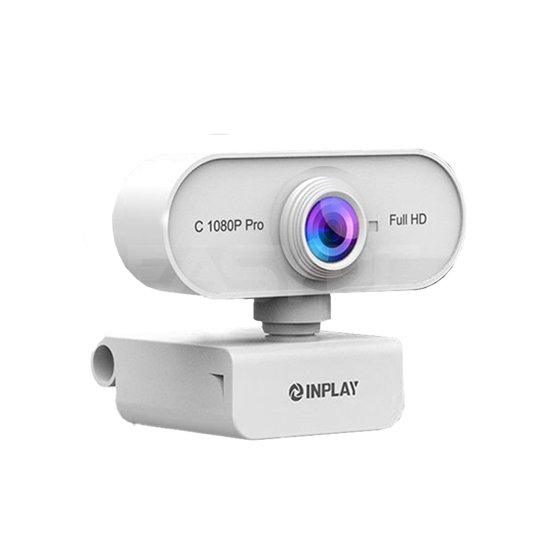 INPLAY C1080PRO white Full HD webcam