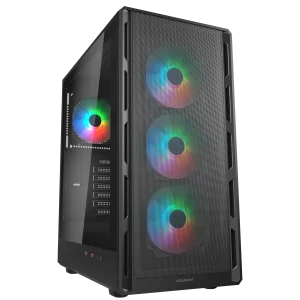 Cougar Airface Pure RGB Black ATX Mid-Tower Case