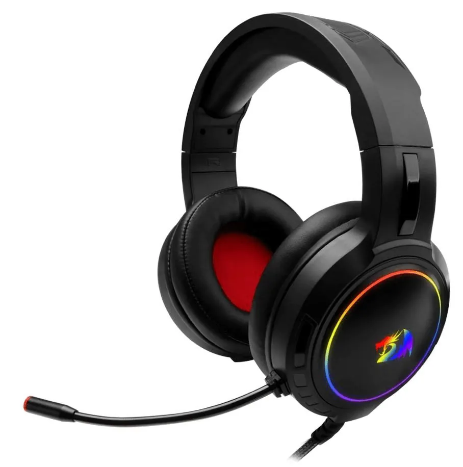 Redragon Mento H270-RGB Wired Gaming Headset — Black