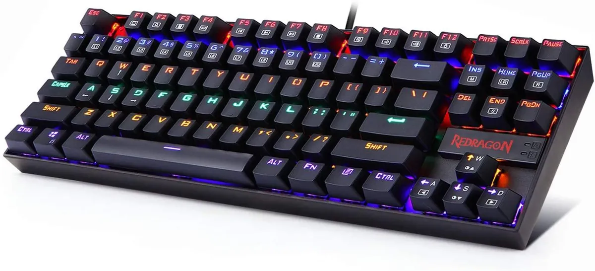 Redragon Kumara K552RGB-2 RGB Mechanical Keyboard — Blue Switch